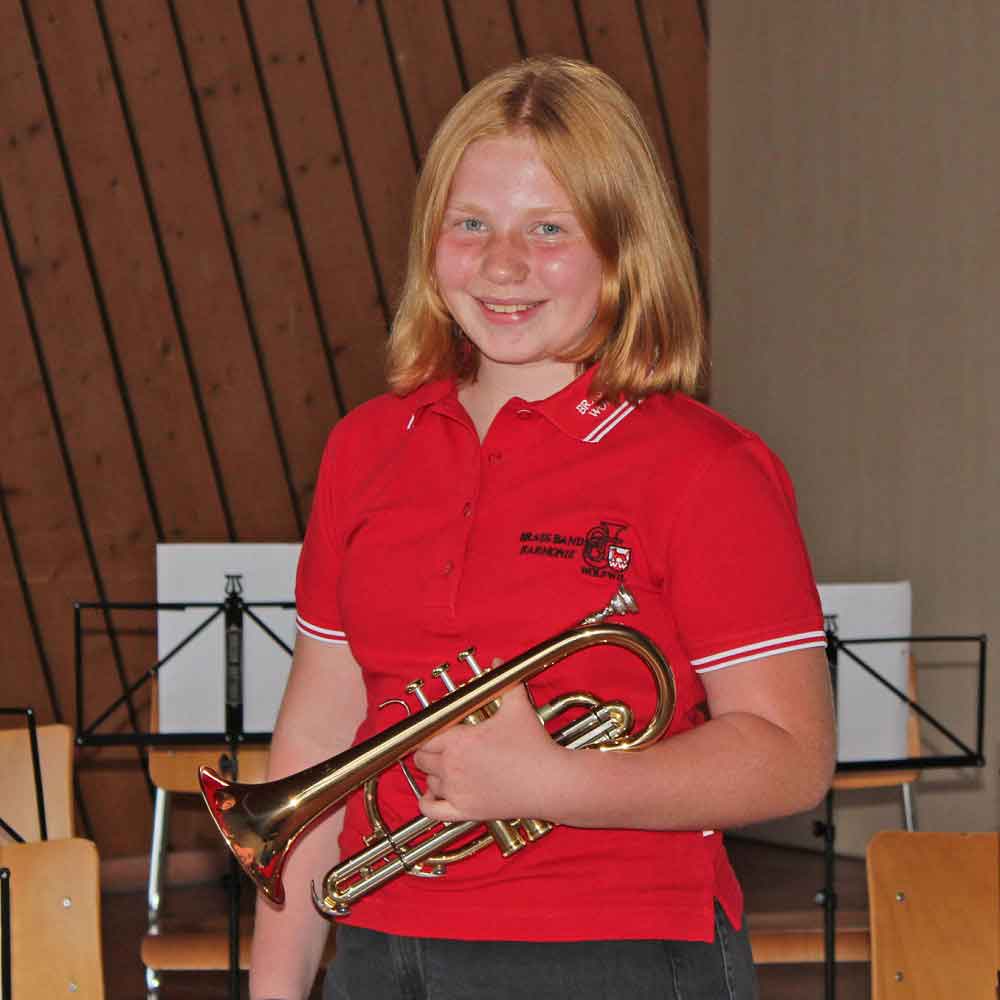 Julia Egger Brass Band Harmonie Wolfwil
